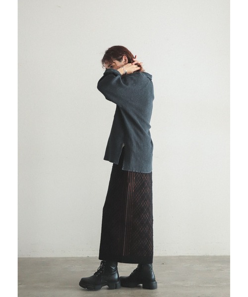 「FIL DE FER」 長袖シャツ FREE グレー レディース_画像4