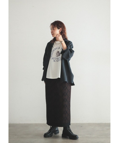 「FIL DE FER」 長袖シャツ FREE グレー レディース_画像5