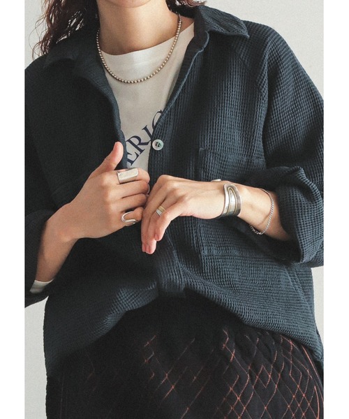 「FIL DE FER」 長袖シャツ FREE グレー レディース_画像7