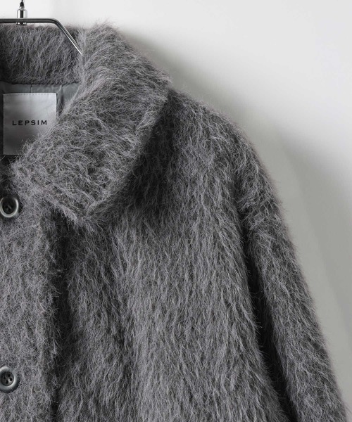 LEPSIM（レプシィム） コート アウター シャギーミドルコート 612813