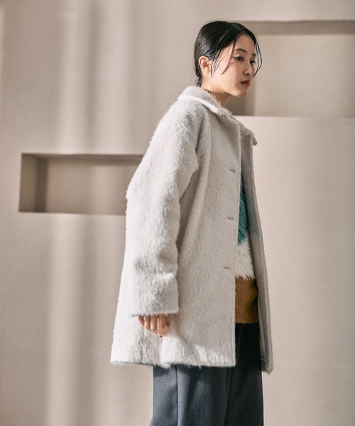 LEPSIM（レプシィム） コート アウター シャギーミドルコート 612813