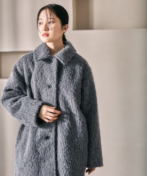 LEPSIM（レプシィム） コート アウター シャギーミドルコート 612813