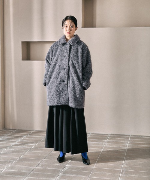 LEPSIM（レプシィム） コート アウター シャギーミドルコート 612813