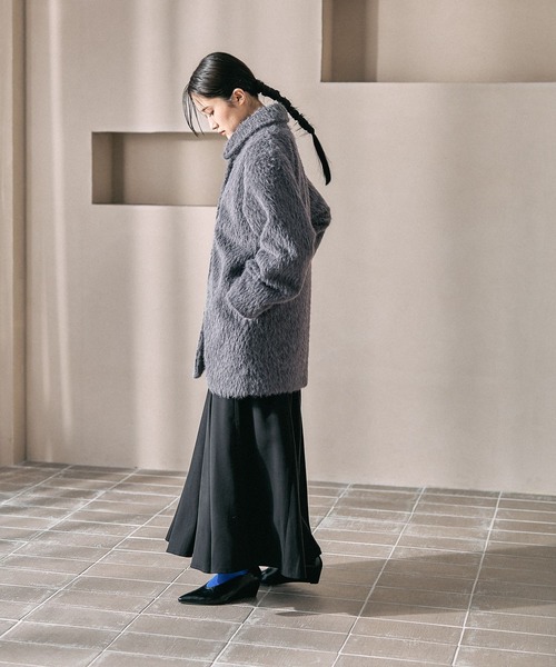 LEPSIM（レプシィム） コート アウター シャギーミドルコート 612813