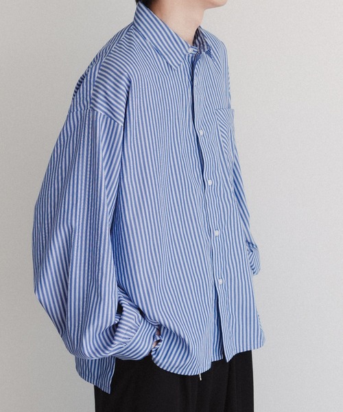 「epnok」 長袖シャツ SMALL ダークグレー メンズ_画像6