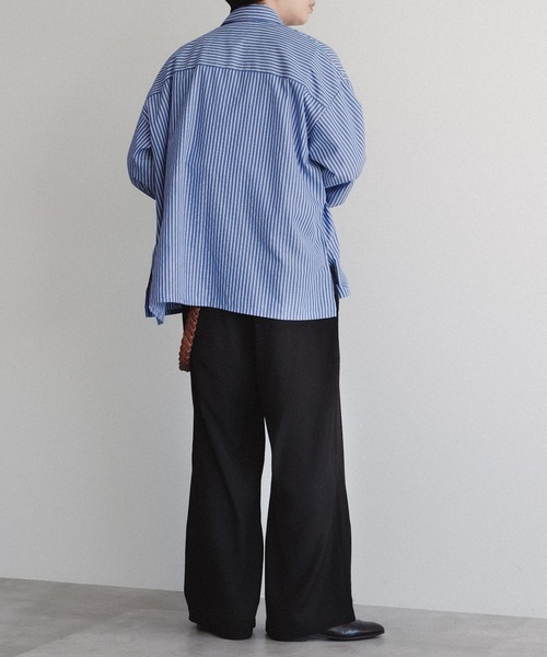 「epnok」 長袖シャツ SMALL ダークグレー メンズ_画像9