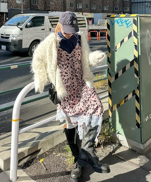 Alley Tokyo ワンピース ランジェリーなキャミワンピ : ZOZOTOWN Yahoo