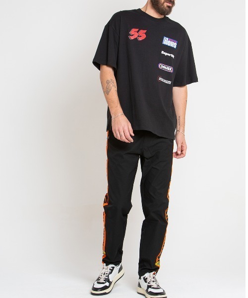 「DEUS EX MACHINA」 半袖Tシャツ LARGE ブラック メンズ_画像9
