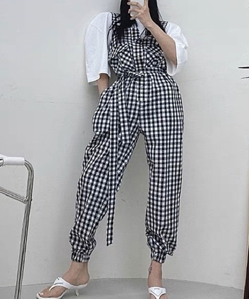 「SPIGA」 オーバーオール FREE ブラック系その他 レディース_画像5