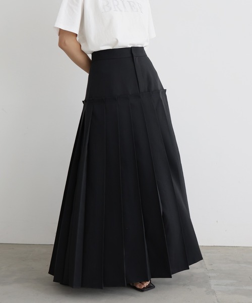 hellam（ヘラム） スカート FREE チャコール レディース : ZOZOTOWN