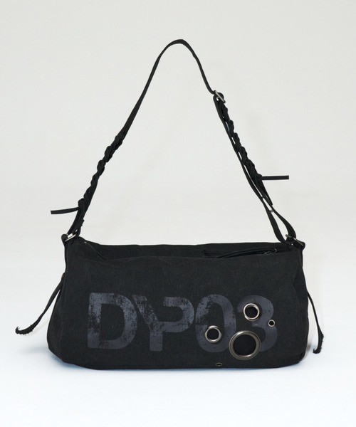 DTYYPE（ドタイプ） ボストンバッグ ロゴプリントアイレットボストン