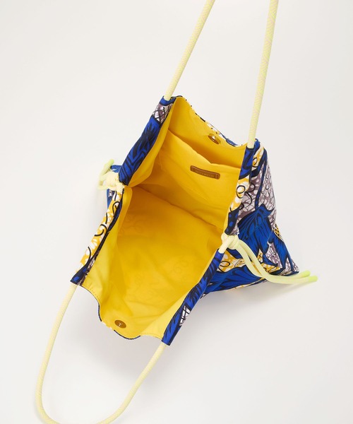 「TOPKAPI COULEUR」 トートバッグ FREE イエロー レディース_画像7