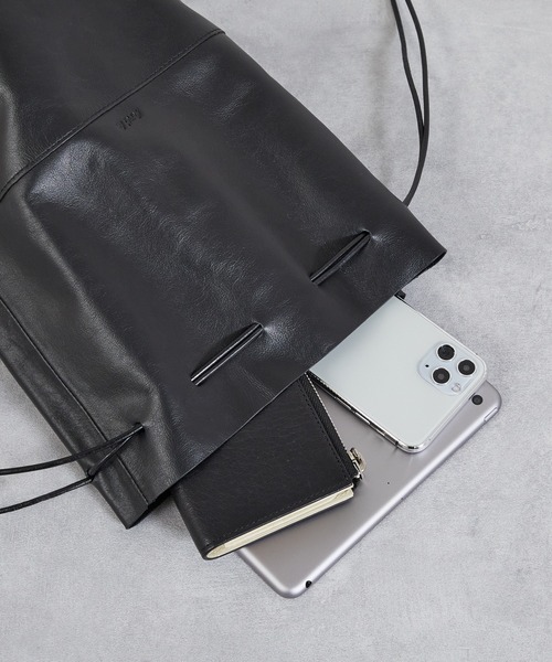 「And A」 ハンドバッグ FREE オフホワイト メンズ_画像7