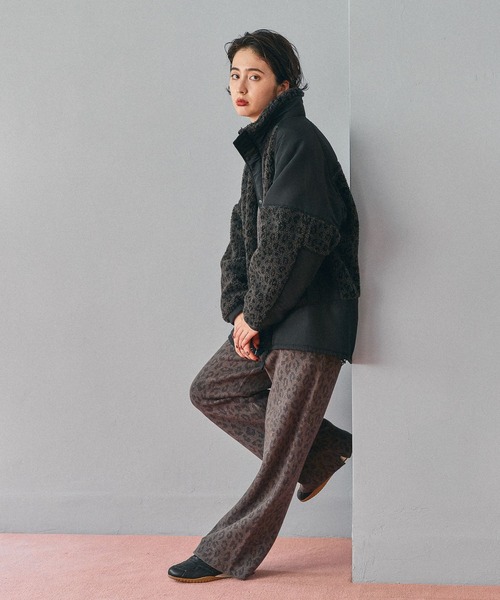 niko and…（ニコアンド） ブルゾン MEDIUM ネイビー レディース