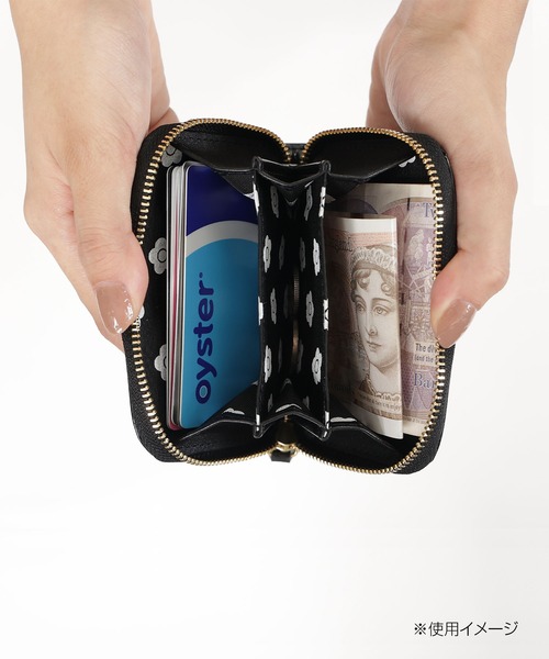 「MARY QUANT」 コインケース FREE ブラック レディース_画像2