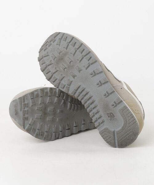 「New Balance」 ローカットスニーカー 22.5cm ベージュ レディース_画像3
