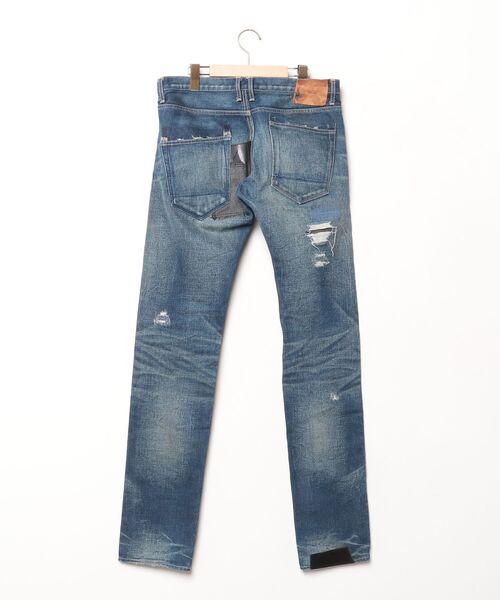 「OVERDESIGN」 デニムパンツ 32 ネイビー メンズ_画像2