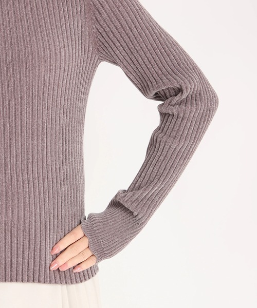 「STRAWBERRY-FIELDS」 長袖ニット 2 オフホワイト レディース_画像5