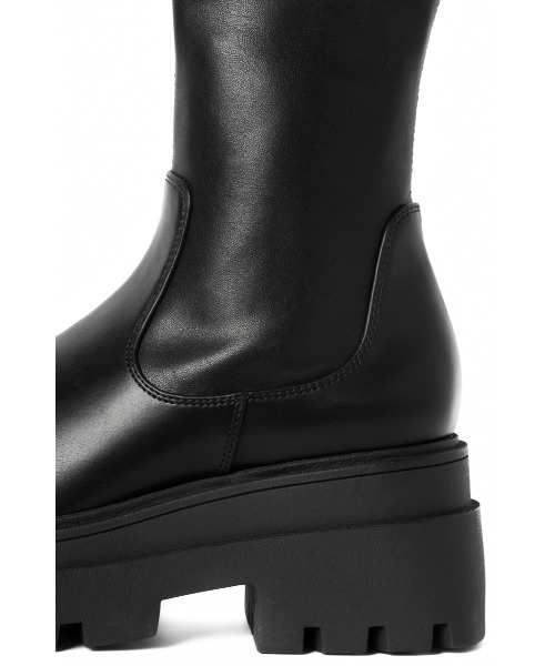 「R&E」 ショートブーツ L ブラック レディース_画像8