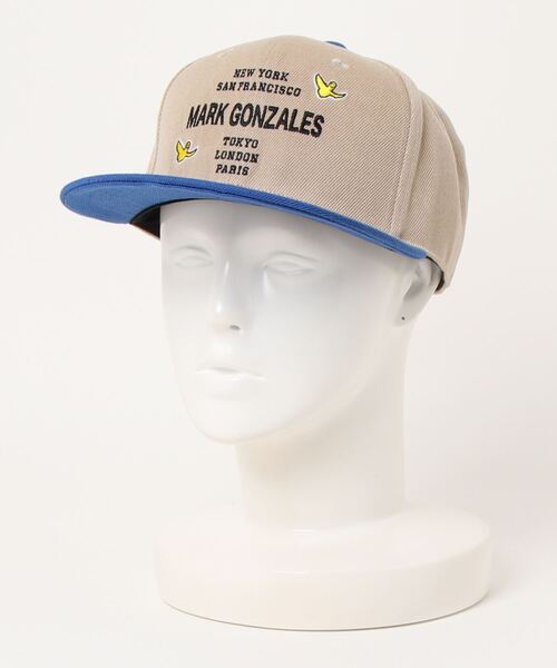 「（What it isNt）ART BY MARKGONZALES」 キャップ FREE ベージュ メンズ_画像3