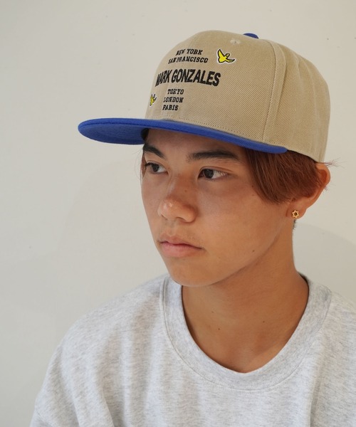 「（What it isNt）ART BY MARKGONZALES」 キャップ FREE ベージュ メンズ_画像6