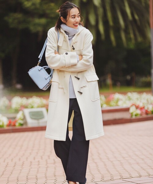 「UNFILO」 タートルネックニット SMALL ホワイト レディース_画像8