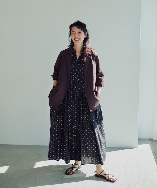 【レア】アデュートリステス　kazumiさんコラボ　リバティ　ワンピース ADIEU TRISTESSE（アデュートリステス） ワンピース 「4月ベストセラー
