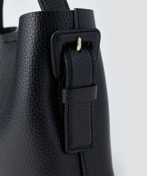 ショルダーバッグ バッグ ANELLI TURNLOCK MINI バッグ BLACK レディースの画像