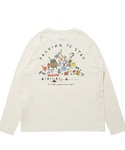 tシャツ ピーナッツ グラフィック長袖Tピーナ...の詳細画像1