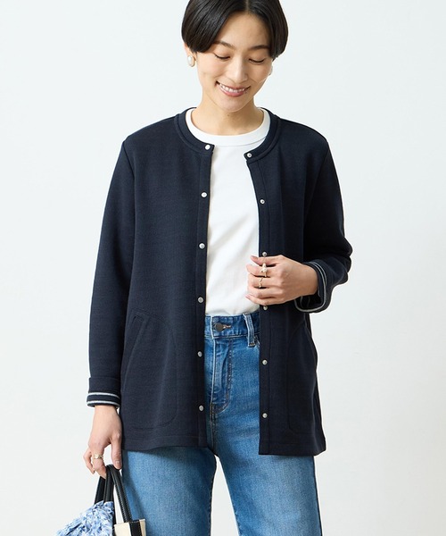 ナゴンスタンス　ダブルフェイス　カーディガン nagonstans double-face cardigan 二子玉) nagonstans ナゴンスタンス