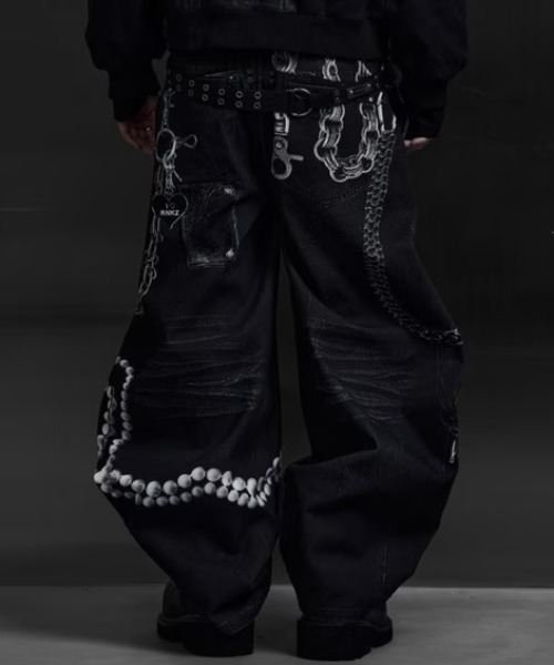 rosen kreuz 3Drelic archive trousers デニム Rosen Kreuz】3D RELIC ARCHIVE TROUSERS – PRESSING WEB SHOP