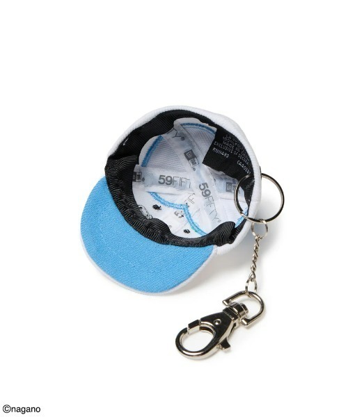 NEW ERA×ちいかわ キャップキーホルダー ちいかわ　ハチワレ NEW ERA（ニューエラ） キーホルダー キャップキーホルダー ちいかわ