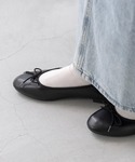 バレエシューズ パンプス 晴雨兼用 ふわカル ...の詳細画像2