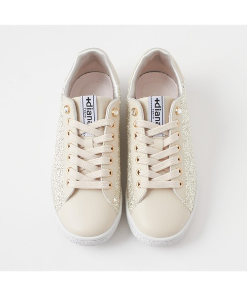 「+diana」 ローカットスニーカー 23.5cm ブラック レディース_画像3