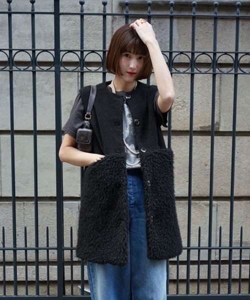 DONOBAN（ドノバン） ベスト ジレ ドッキングファージレ レディース