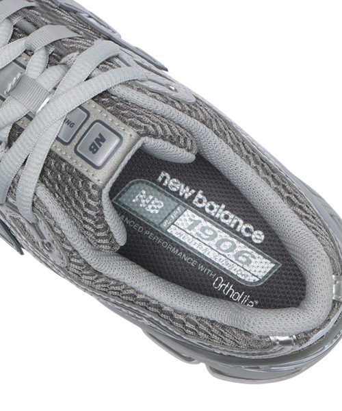 「New Balance」 ローカットスニーカー 26.5cm シルバー メンズ_画像9