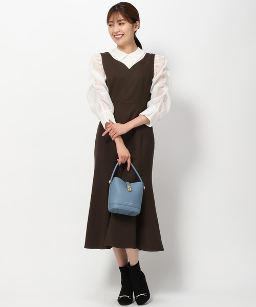 「MISCH MASCH」 サロペットスカート M グリーン レディース_画像2