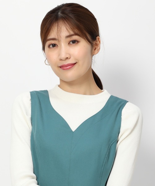 「MISCH MASCH」 サロペットスカート M グリーン レディース_画像8