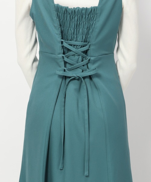 「MISCH MASCH」 サロペットスカート M グリーン レディース_画像9