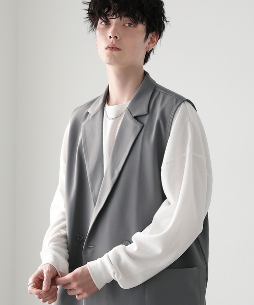 「ASTRONOMY」 ベスト M ブラック メンズ_画像5