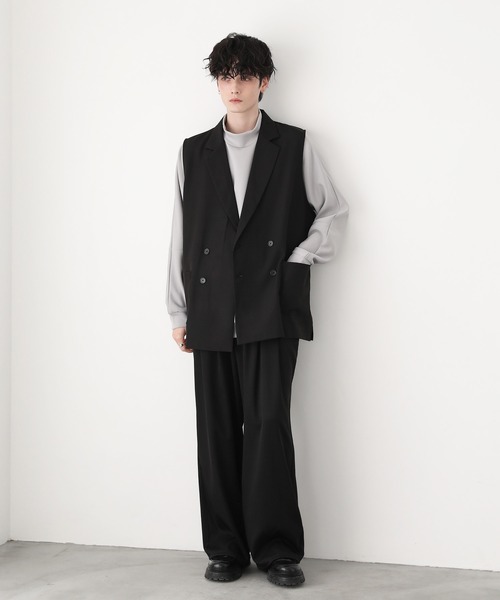 「ASTRONOMY」 ベスト M ブラック メンズ_画像6