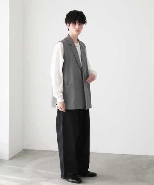 「ASTRONOMY」 ベスト M ブラック メンズ_画像9