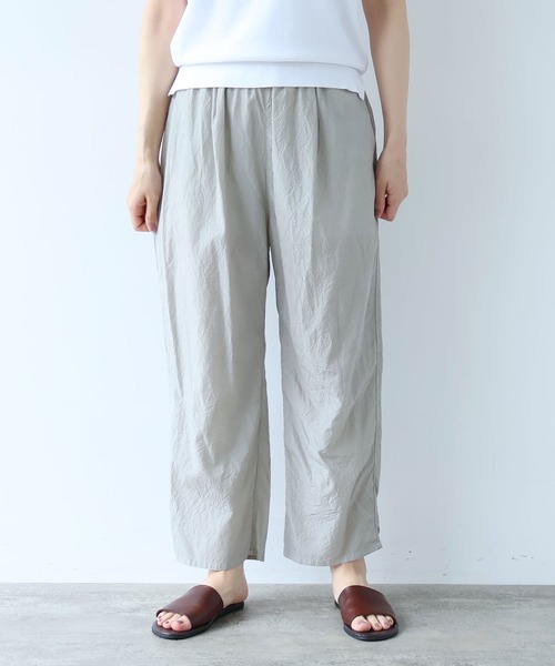 yuni ペチパンツ パンツ cotton cupla product dye pettit pants