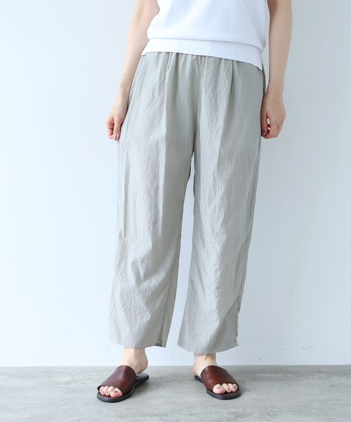 yuni ペチパンツ パンツ cotton cupla product dye pettit pants