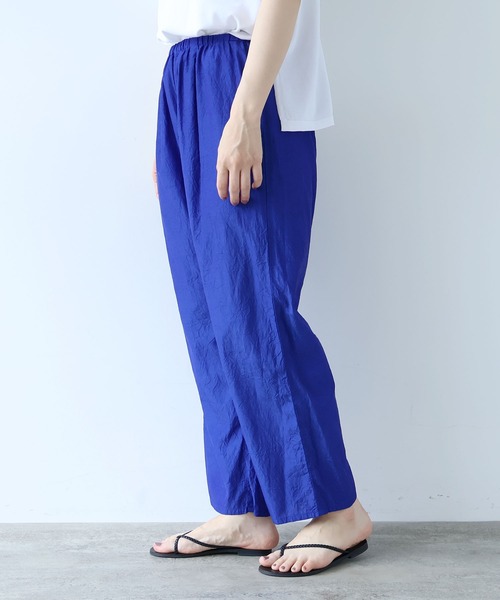 yuni ペチパンツ パンツ cotton cupla product dye pettit pants
