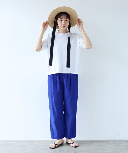 yuni ペチパンツ パンツ cotton cupla product dye pettit pants