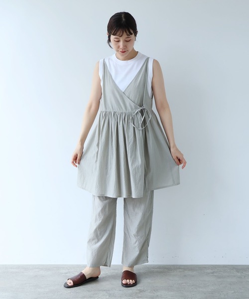 yuni ペチパンツ パンツ cotton cupla product dye pettit pants