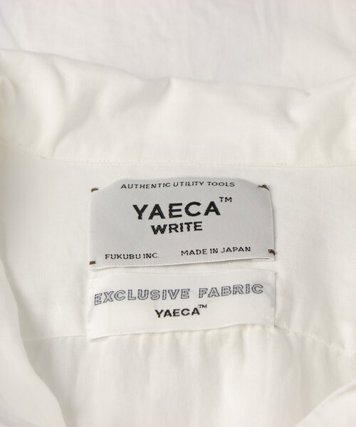 「YAECA」 長袖シャツ S ホワイト レディース_画像2