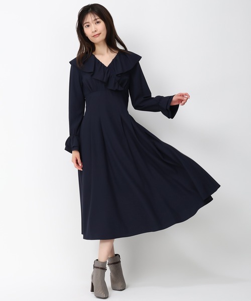 「MISCH MASCH」 長袖ワンピース M ピンク レディース_画像2