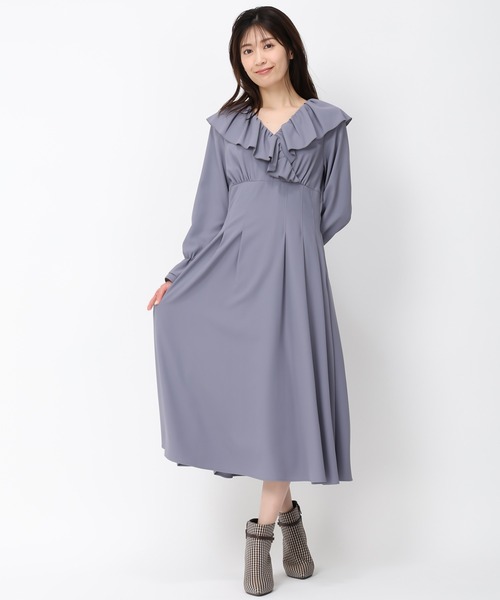 「MISCH MASCH」 長袖ワンピース M ピンク レディース_画像5